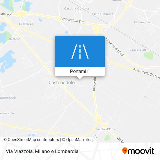 Mappa Via Viazzola