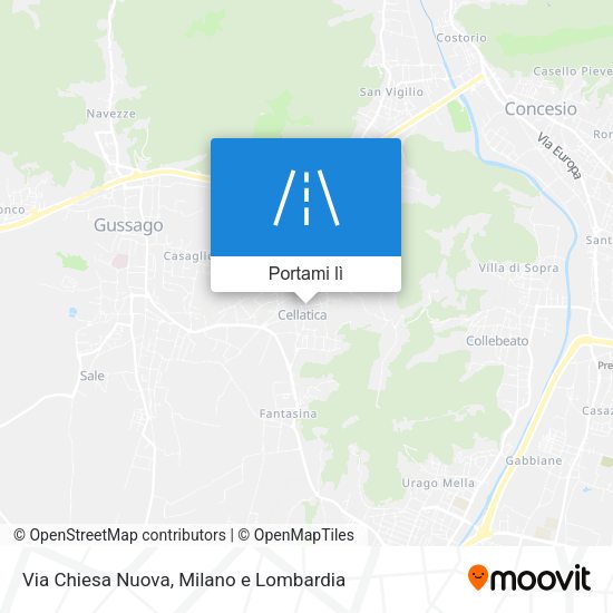 Mappa Via Chiesa Nuova
