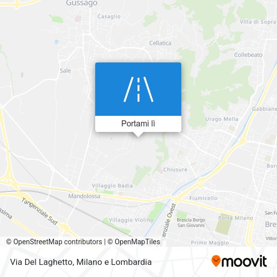 Mappa Via Del Laghetto