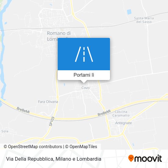 Mappa Via Della Repubblica
