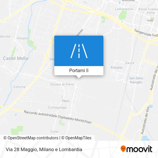 Mappa Via 28 Maggio