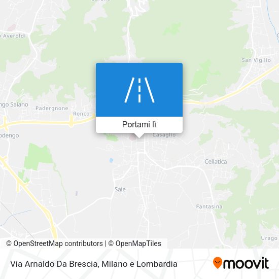 Mappa Via Arnaldo Da Brescia