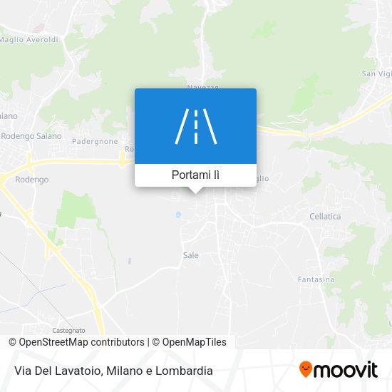 Mappa Via Del Lavatoio