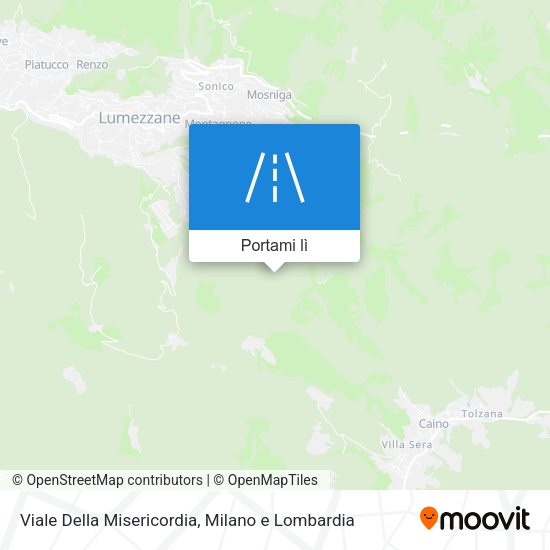 Mappa Viale Della Misericordia