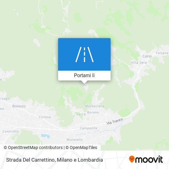Mappa Strada Del Carrettino