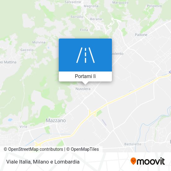 Mappa Viale Italia