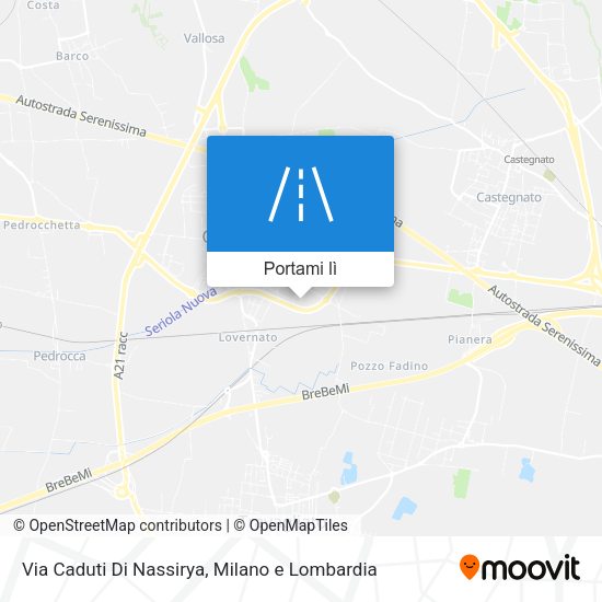 Mappa Via Caduti Di Nassirya