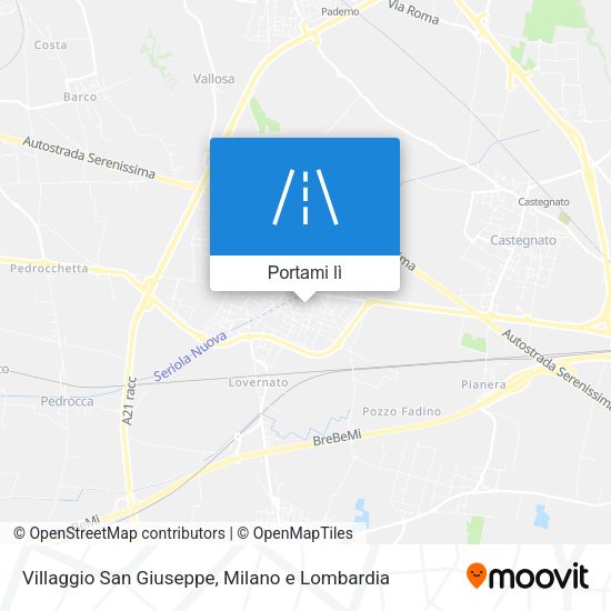 Mappa Villaggio San Giuseppe