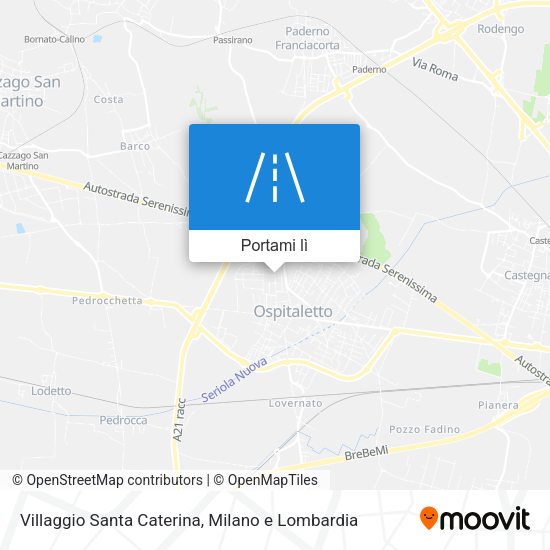 Mappa Villaggio Santa Caterina