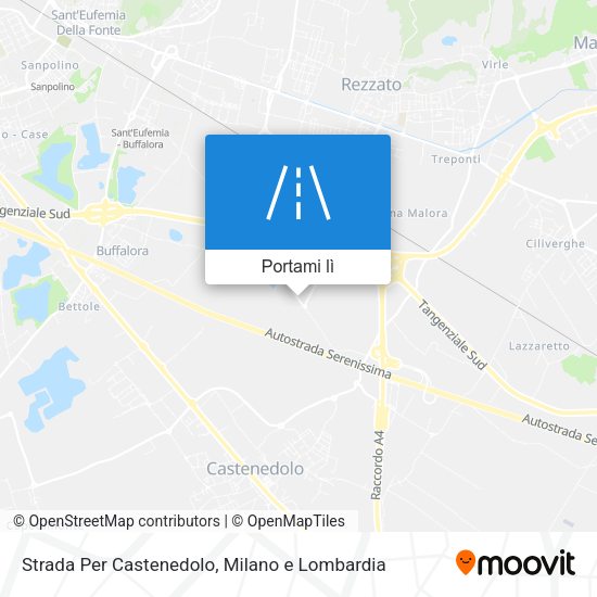 Mappa Strada Per Castenedolo