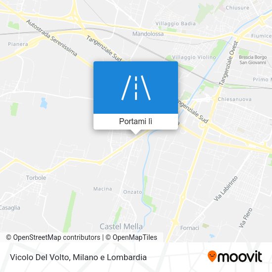 Mappa Vicolo Del Volto