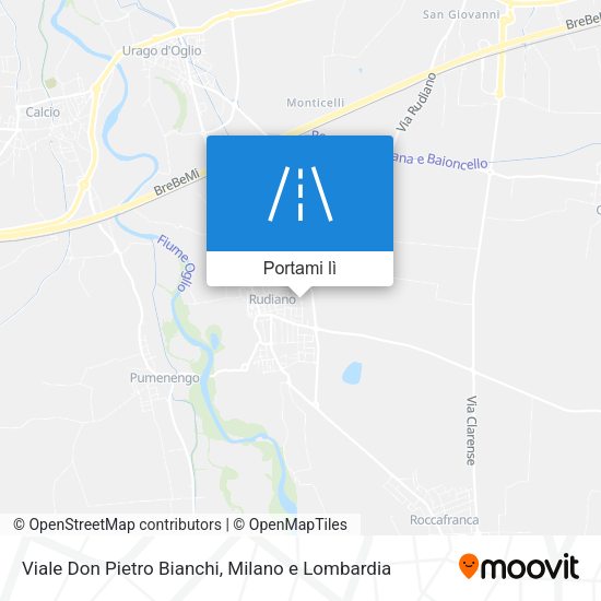 Mappa Viale Don Pietro Bianchi
