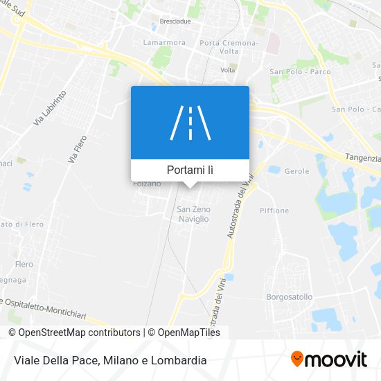 Mappa Viale Della Pace