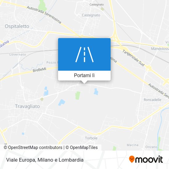 Mappa Viale Europa