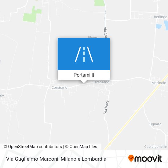 Mappa Via Guglielmo Marconi