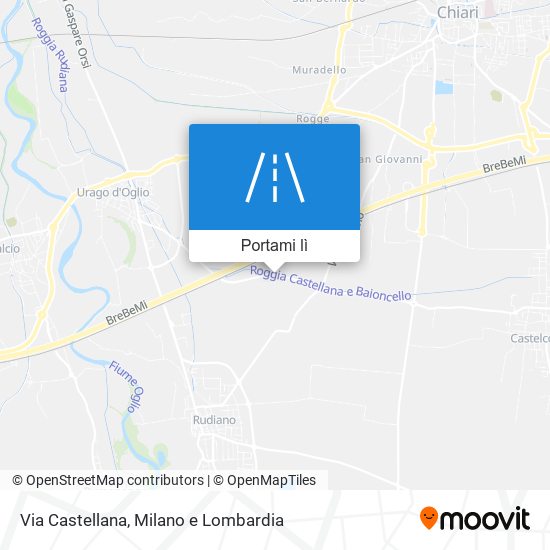 Mappa Via Castellana
