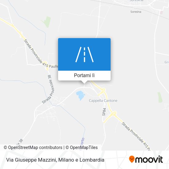 Mappa Via Giuseppe Mazzini