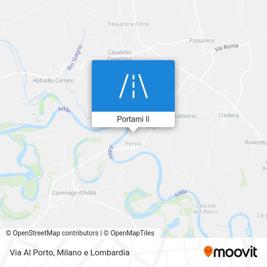 Mappa Via Al Porto