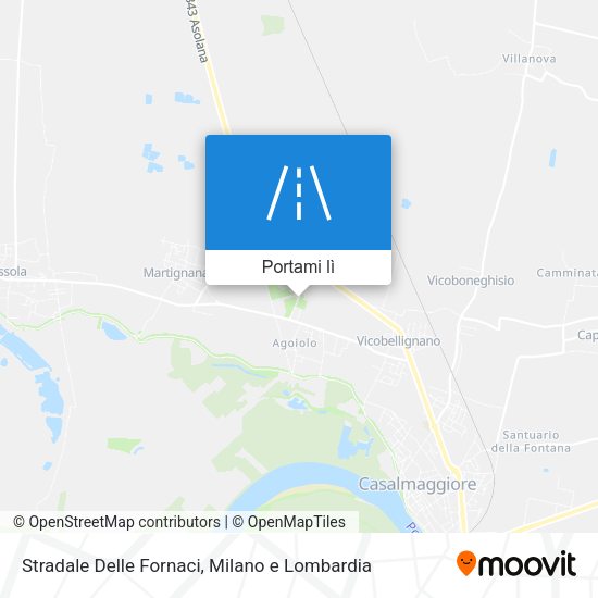 Mappa Stradale Delle Fornaci