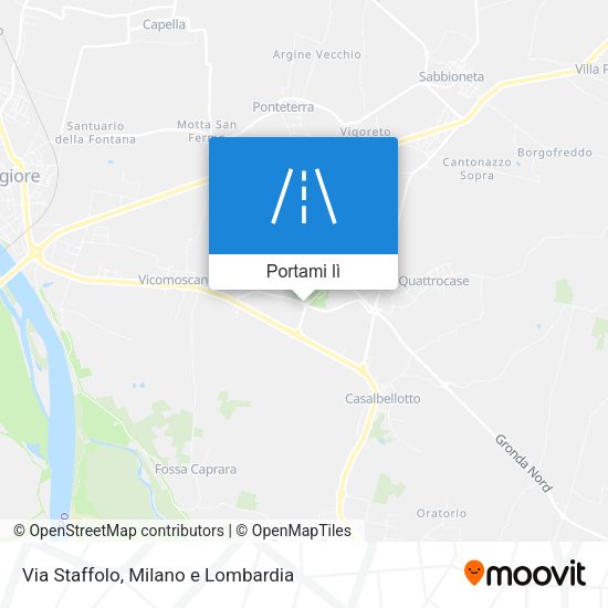 Mappa Via Staffolo