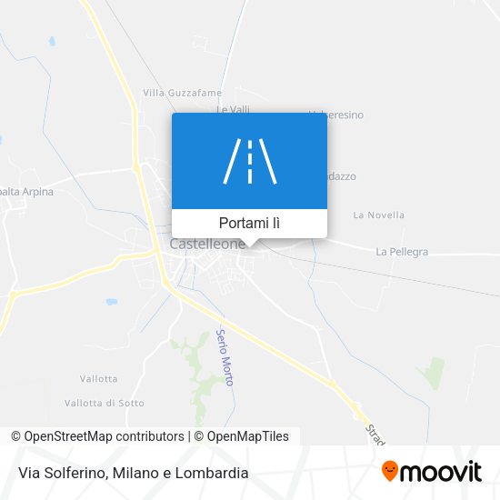 Mappa Via Solferino