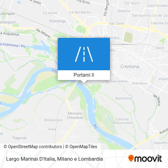 Mappa Largo Marinai D'Italia