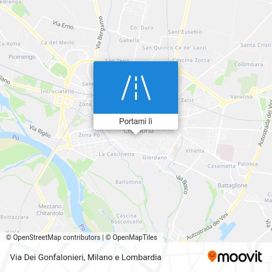 Mappa Via Dei Gonfalonieri