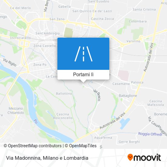 Mappa Via Madonnina
