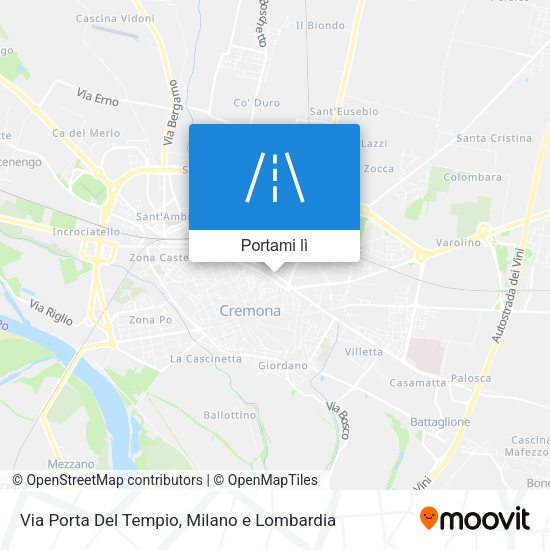 Mappa Via Porta Del Tempio