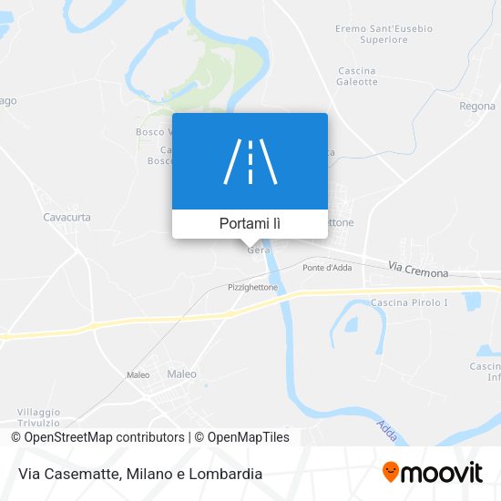 Mappa Via Casematte