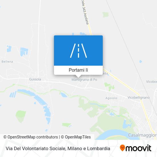 Mappa Via Del Volontariato Sociale