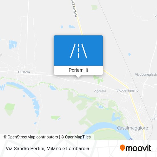 Mappa Via Sandro Pertini
