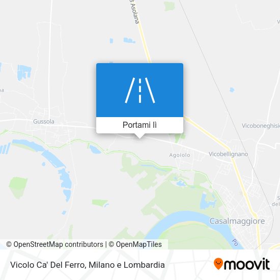 Mappa Vicolo Ca' Del Ferro