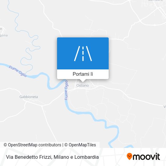Mappa Via Benedetto Frizzi
