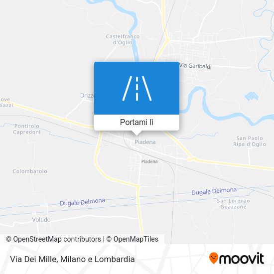Mappa Via Dei Mille