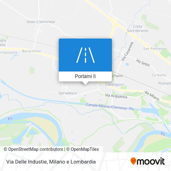 Mappa Via Delle Industie