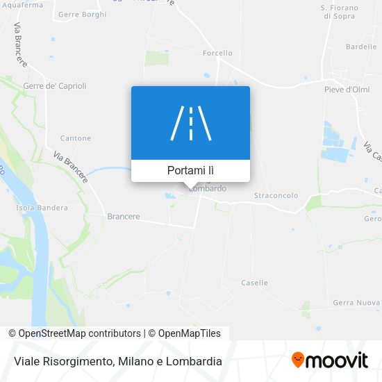 Mappa Viale Risorgimento