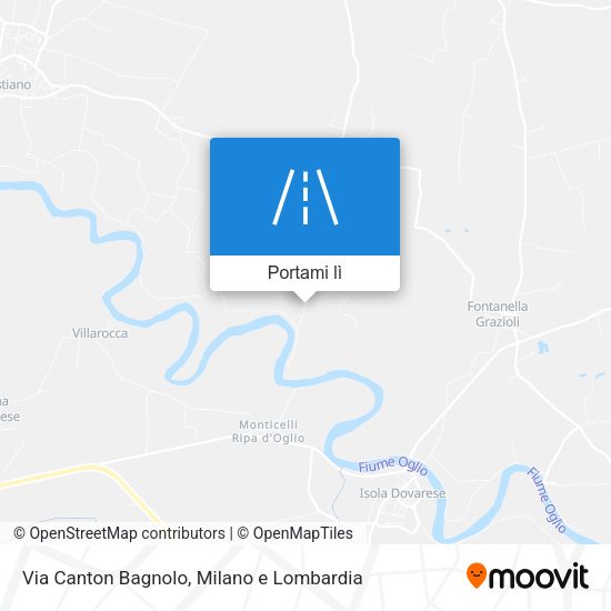 Mappa Via Canton Bagnolo