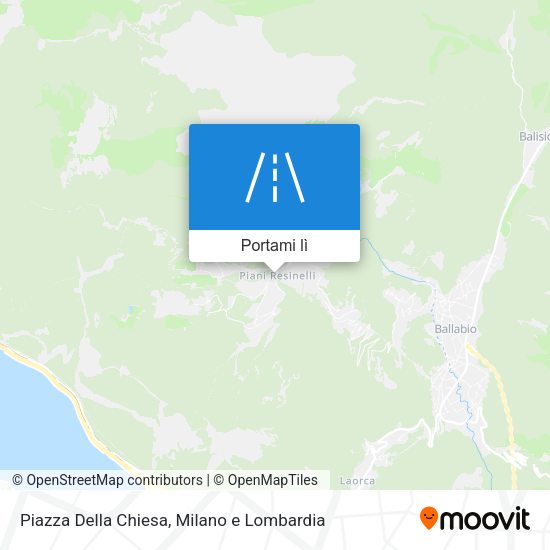 Mappa Piazza Della Chiesa