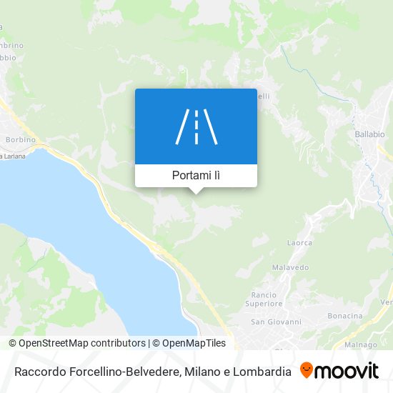 Mappa Raccordo Forcellino-Belvedere