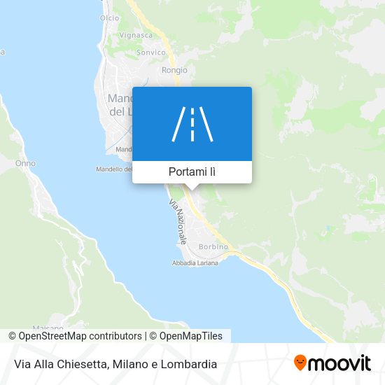 Mappa Via Alla Chiesetta