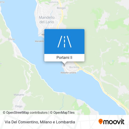 Mappa Via Del Conventino