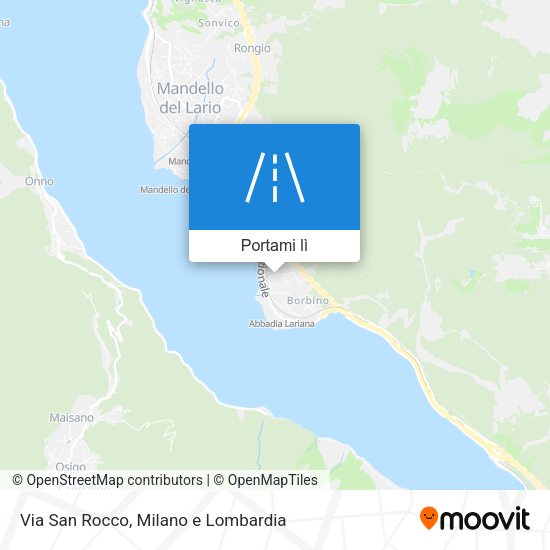 Mappa Via San Rocco
