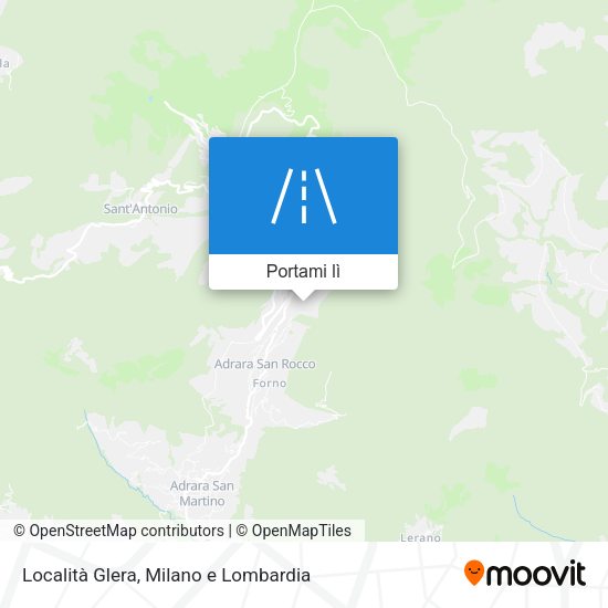 Mappa Località Glera
