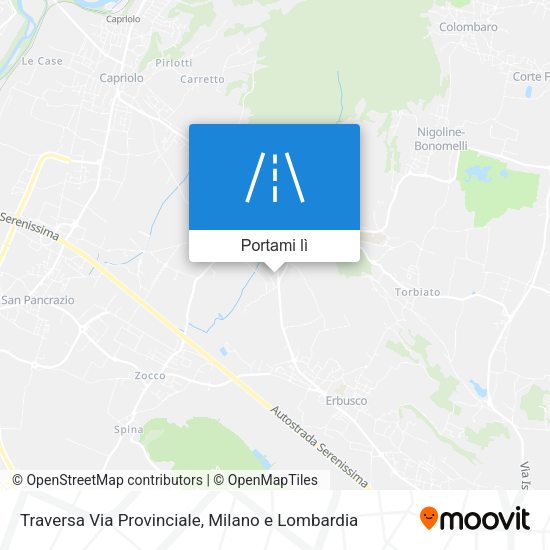 Mappa Traversa Via Provinciale