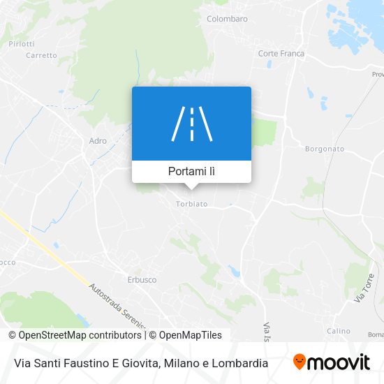 Mappa Via Santi Faustino E Giovita