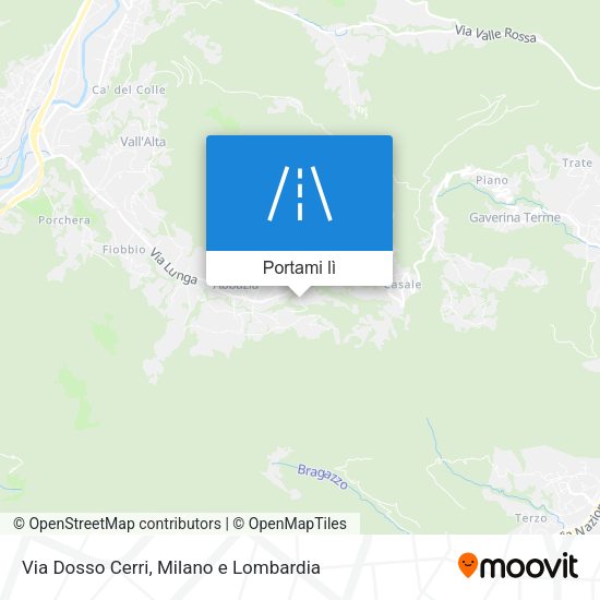 Mappa Via Dosso Cerri