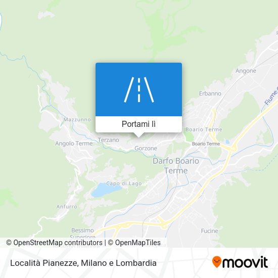 Mappa Località Pianezze