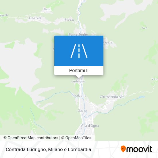 Mappa Contrada Ludrigno