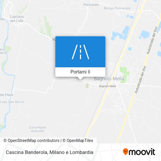 Mappa Cascina Banderola